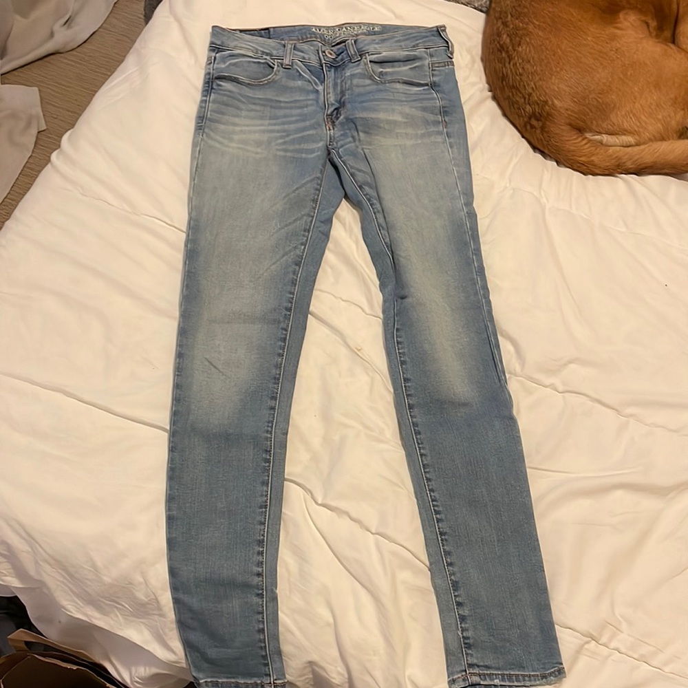 american eagle straight leg jeans